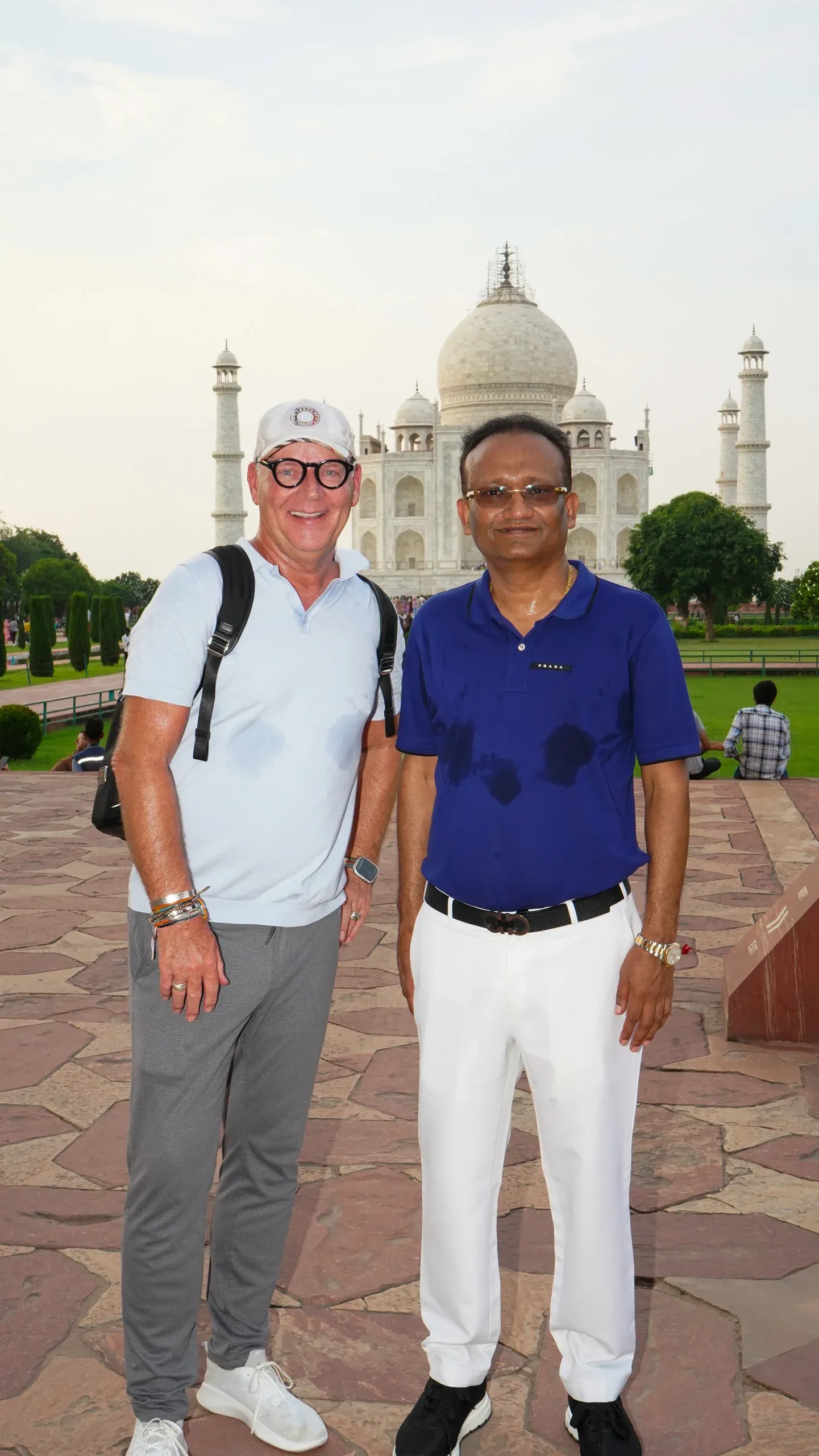 Capturing the architectural brilliance of the Taj Mahal